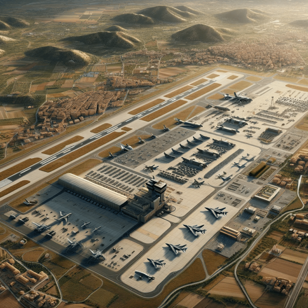 Cameri Air Base (AB) Airport in Italy.