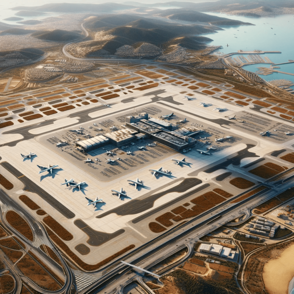 Milas–Bodrum Airport in Turkey