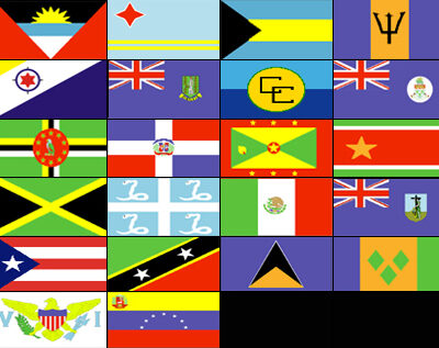 Caribbean-Flags