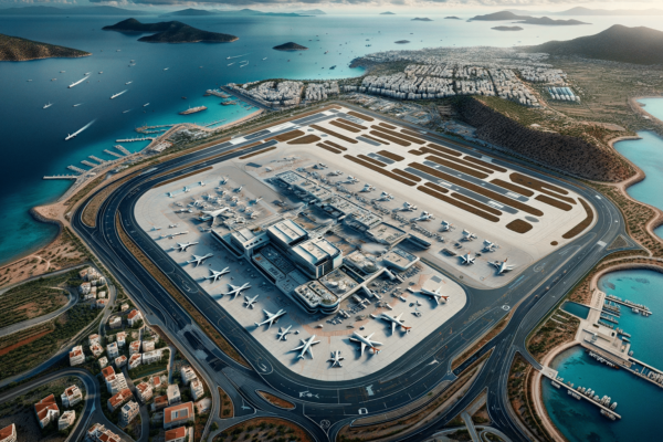 Bodrum-Antalya Airport in Turkey